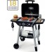 Игровой набор Smoby Барбекю гриль с 18 аксессуарами, на колесах (312001) title=