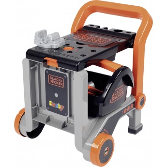 Игровой набор Smoby Toys Блэк Деккер Передвижная мастерская 3-в-1 (360219)