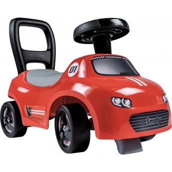 Машина-каталка Smoby Toys Красная с поворотным рулем и клаксоном (720541)