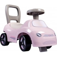 Машина-каталка Smoby Toys для малышей с рулем и клаксоном, розовая (720542)