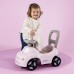 Машина-каталка Smoby Toys для малышей с рулем и клаксоном, розовая (720542) title=
