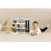 Игровой набор Smoby Little Большой гараж 3 этажа с машинкой и вертолетом (7600140203) title=