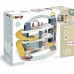 Игровой набор Smoby Little Большой гараж 3 этажа с машинкой и вертолетом (7600140203) title=