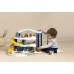 Игровой набор Smoby Little Большой гараж 3 этажа с машинкой и вертолетом (7600140203) title=