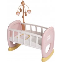 Колыбель для кукол Smoby Toys Беби Ньорс Терракотовая пудра с мобилем (7600220390)