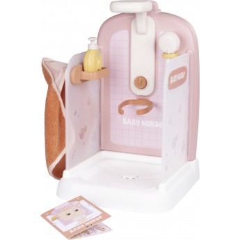 Игровой набор Smoby Toys Беби Ньорс Душевая кабина с подачей воды, терракота (7600220399)