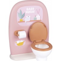 Игровой набор Smoby Ванная комната Беби Ньорс с аксессуарами, терракотовая (7600220500)