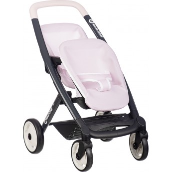 Коляска для кукол Smoby Maxi-Cosi Розовая жемчужина для близнецов (7600253221)