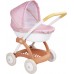 Візок для ляльок Smoby Baby Nurse Терракотовий пудровий з корзиною та капюшоном (7600254124) title=
