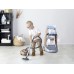 Ігровий набір Smoby Toys Ровента: візок з пилососом та 9 аксесуарами (7600330325) title=