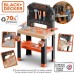 Ігровий набір Smoby Toys Black+Decker Майстерня з 78 аксесуарами (7600360739) title=