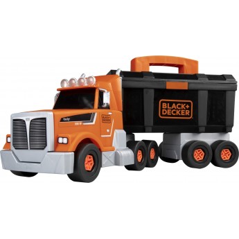 Игровой набор Smoby Toys Блэк+Деккер Грузовик с шуруповертом, 60 элементов (7600360941)