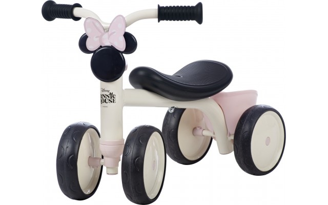 Дитячий беговел Smoby Toys Мікі Маус Роккі 4-колісний з кошиком (7600721406)