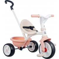 Детский велосипед Smoby Toys Би Муви 2 в 1 с регулируемым сиденьем, розовый (7600740339)