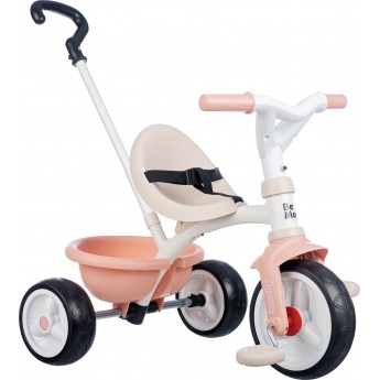 Детский велосипед Smoby Toys Би Муви 2 в 1 с регулируемым сиденьем, розовый (7600740339)