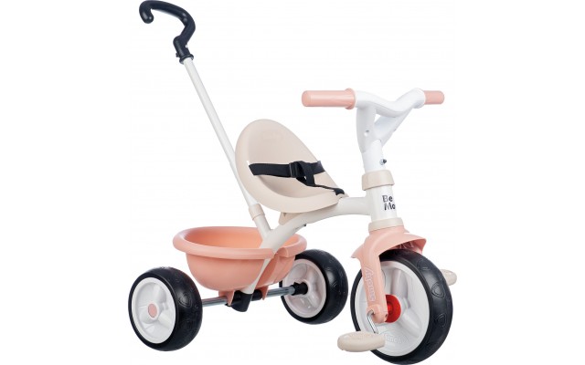 Детский велосипед Smoby Toys Би Муви 2 в 1 с регулируемым сиденьем, розовый (7600740339)