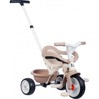 Дитячий триколісний велосипед Smoby Toys Бі Муві Комфорт Айворі, 3 в 1 (7600740418)