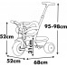 Дитячий велосипед Smoby 3 в 1 Бі Муви Комфорт Рожева перлина (7600740419) title=