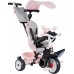 Детский велосипед Smoby Toys Беби Драйвер Розовая жемчужина с козырьком (7600741504) title=