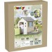 Игровой домик Smoby Toys Life Радужный с песочницей или грядкой 2-в-1 (7600810740) title=