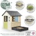 Игровой домик Smoby Toys Life Радужный с песочницей или грядкой 2-в-1 (7600810740) title=