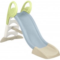 Детская горка Smoby Life с водным эффектом, 150 см, голубовато-беж (7600820509)