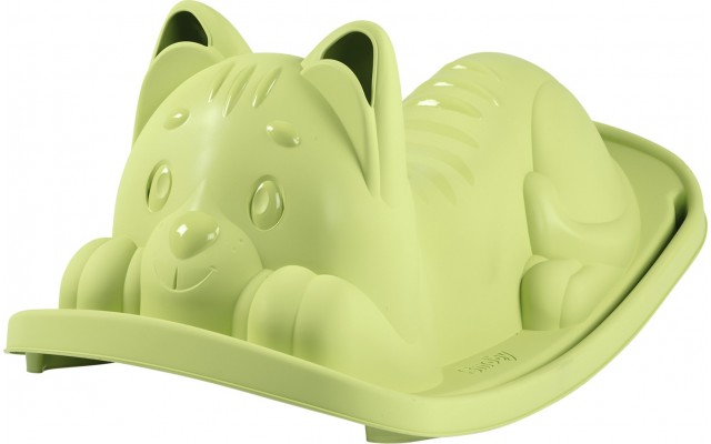 Дитяча качалка Smoby Toys Life Котик, зелена (7600830108)