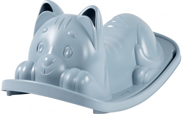 Дитяча гойдалка Smoby Life Котеня з ручками, блакитна (7600830109)