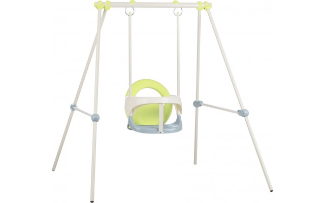Гойдалки для малюків Smoby Life металеві на опорах, до 25 кг (7600830306)