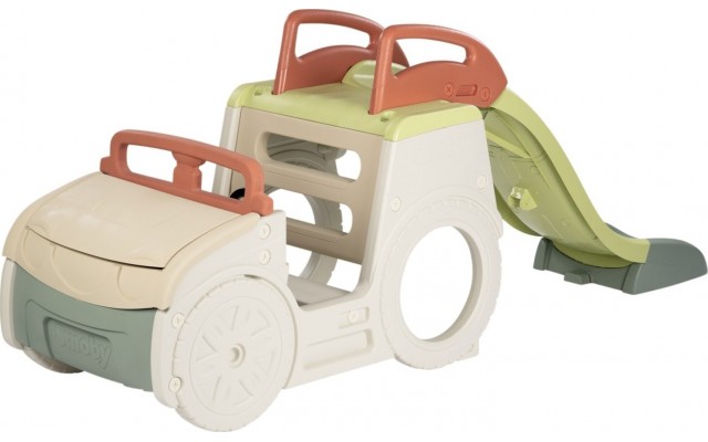 Ігровий центр Smoby Toys Life Автомобіль мандрівника з гіркою та пісочницею (7600840207)