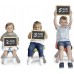 Детский стул Smoby Toys Life со спинкой, голубовато-серый (7600880121) title=