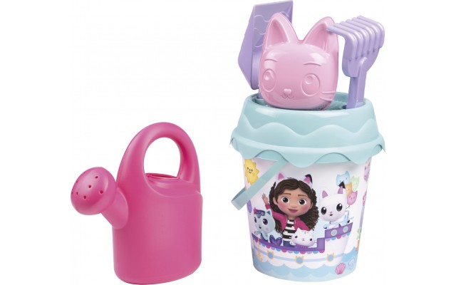 Набір для гри з піском Smoby Габбі 5 предметів, 17 см (862176)