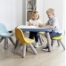 Детский столик Smoby Toys сине-белый пластиковый (880407) title=