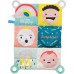 Развивающая игрушка Taf Toys Мягкая книга Мои эмоции, 44х33 см, с кольцом (12545) title=