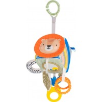 Розвивальна іграшка Taf Toys Кубик Савана Веселі Звірята, м'який, з кріпленням (12755)