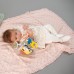 Розвивальна іграшка Taf Toys Кубик Савана Веселі Звірята, м'який, з кріпленням (12755) title=