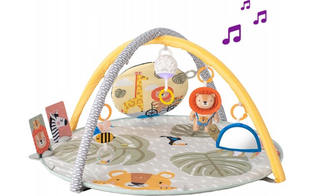Розвиваючий музичний килимок Taf Toys Пригоди на 360°, 94х94 см (12785)