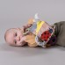 Развивающая игрушка Taf Toys Кубик Ёжик и свёкла, мягкая, с текстурами (13095) title=