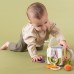Развивающая игрушка Taf Toys Кубик Ёжик и свёкла, мягкая, с текстурами (13095) title=