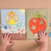 Развивающая мягкая книга Taf Toys Бизибук Зайчата, 8 страниц (13355) title=