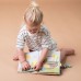 Развивающая мягкая книга Taf Toys Бизибук Зайчата, 8 страниц (13355) title=