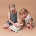 Развивающая мягкая книга Taf Toys Бизибук Зайчата, 8 страниц (13355) title=