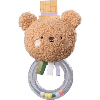 Погремушка Taf Toys Медвежонок Брендон с мягким кольцом и звуком (13555)
