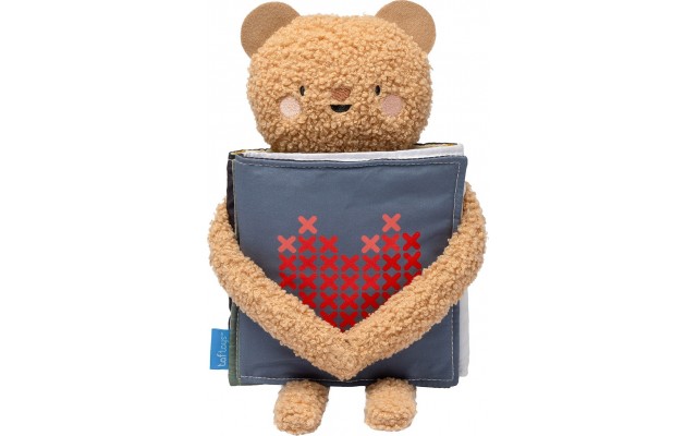 Розвивальна іграшка Taf Toys Книжка-розкладушка Обійми ведмедика 2-в-1 (13795)