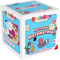 Розвивальна гра YaGo BrainBox Моя перша математика, 55 карток, 4+ (BZZBRFMA01UA)
