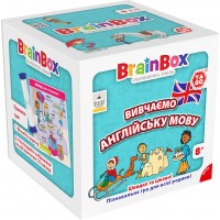Настольная игра YaGo BrainBox Изучаем английский, 55 карточек, кубик, часы (BZZBRLLE01UA)