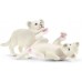 Фігурки Schleich Біла левиця з левенятами (42505) title=