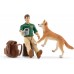 Набор фигурок Schleich Приключения в Австралии: рейнджер, кенгуру, динго с аксессуарами  (42623) title=