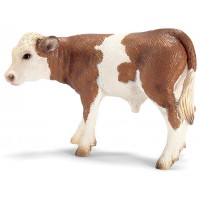 Фигурка Schleich Теленок симментальской породы Шляйх (13642)