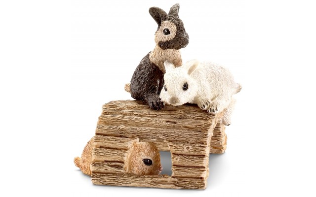 Фігурки Schleich Кроленята у грі Шляйх (13748)